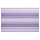 Slate Blue & Tan Stripes Pattern Stof (Fat Quarter)