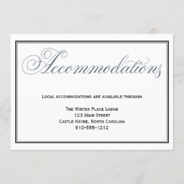 Slate Blue Wedding Accommodations Kaart
