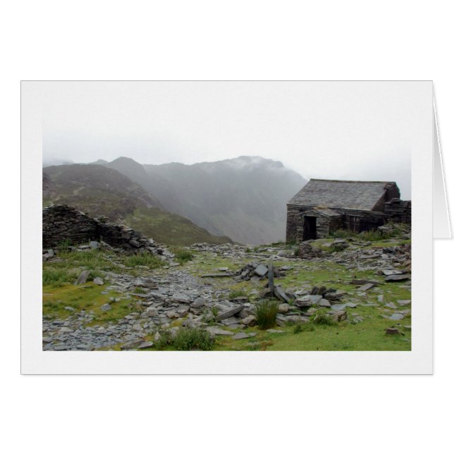 Slate bothy - Lake District (Voorkant Horizontaal)