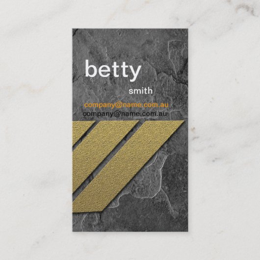 Slate BusinessCard Visitekaartje (Voorkant)