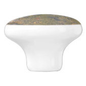 Slate Ceramic Knob. Keramische Knop (Zijkant)