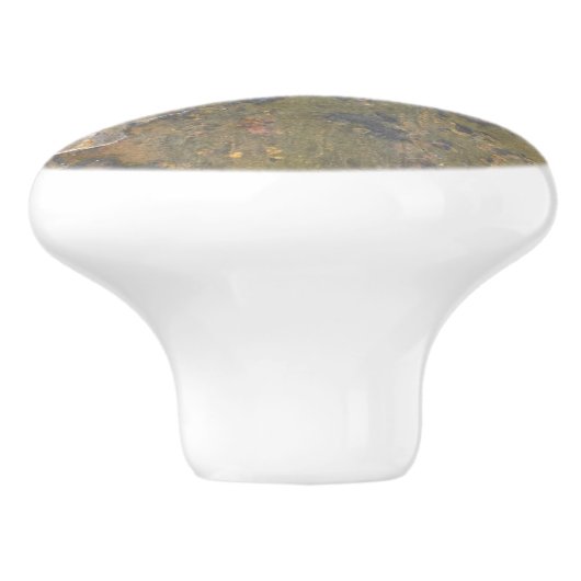 Slate Ceramic Knob. Keramische Knop (Zijkant)