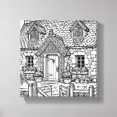 Slate Cottage #10 Canvas Afdruk (Voorkant)
