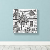 Slate Cottage #29 Canvas Afdruk (Insitu (Houten vloer))