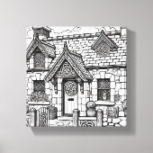Slate Cottage #29 Canvas Afdruk (Voorkant)