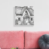 Slate Cottage #36 Canvas Afdruk (Insitu (Woonkamer))