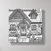 Slate Cottage #44 Canvas Afdruk (Voorkant)