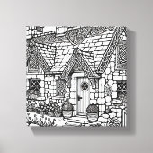Slate Cottage #45 Canvas Afdruk (Voorkant)