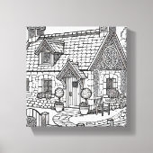 Slate Cottage #46 Canvas Afdruk (Voorkant)