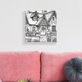 Slate Cottage #48 Canvas Afdruk (Insitu (Woonkamer))