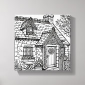 Slate Cottage #50 Canvas Afdruk (Voorkant)