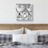 Slate Cottage #5 Canvas Afdruk