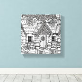 Slate Cottage #5 Canvas Afdruk