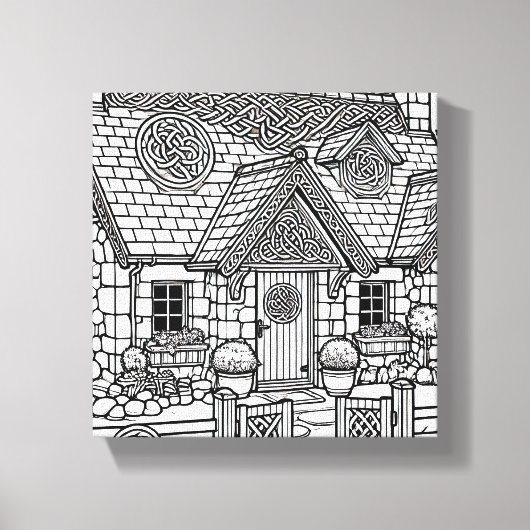 Slate Cottage #5 Canvas Afdruk