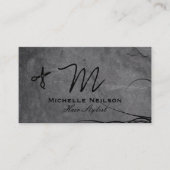 Slate en Flowing Hair | Haarstylist Visitekaartje (Voorkant)