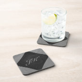 Slate Gray Monogram Onderzetter (Rechterzijde)