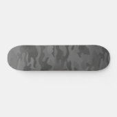 Slate Gray Stealth Camo Skateboard (Horizontaal)