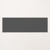 Slate Gray Stealth Camo Yoga Mat (Achterkant (horizontaal))