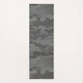Slate Gray Stealth Camo Yoga Mat (Voorkant)