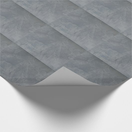 Slate Gray Venetian Plaster Cadeaupapier (Hoek)