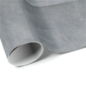 Slate Gray Venetian Plaster Cadeaupapier (Rol Hoek)