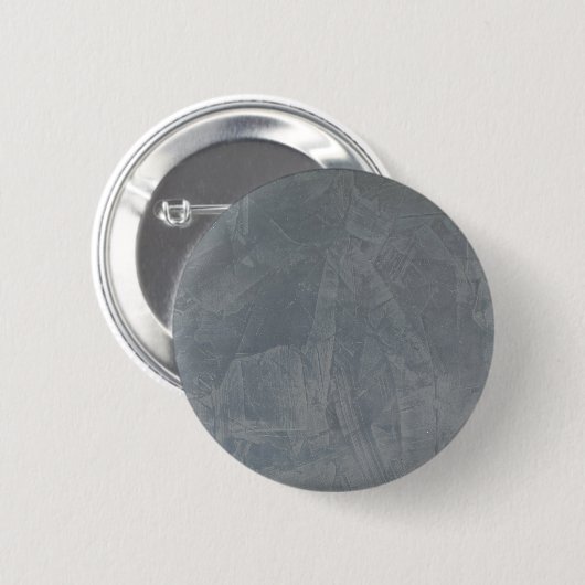 Slate Gray Venetian Plaster Ronde Button 5,7 Cm (Voorkant /achterkant)