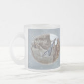 Slate Greetings Gray Nuthatch Songbird Seasons Matglas Koffiemok (Links)