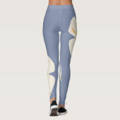 Slate Grey Orchid Leggings (Achterkant)