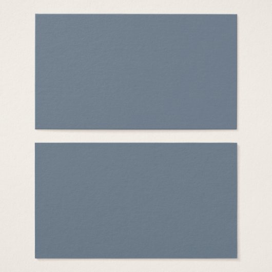 Slate Grey Profile Card Visitekaartjes (Voorkant /achterkant)