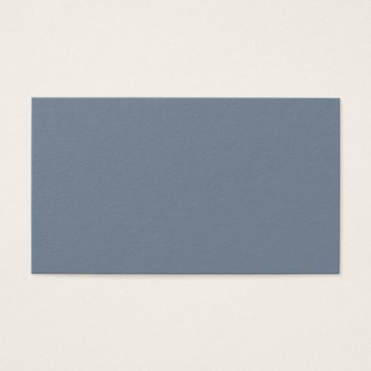 Slate Grey Profile Card Visitekaartjes (Voorkant)