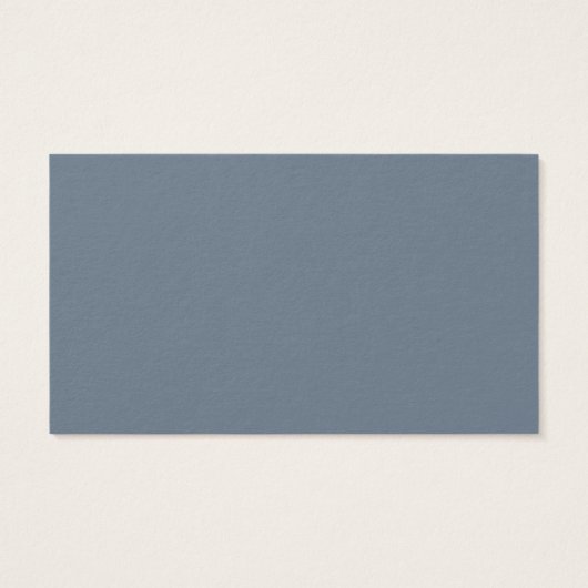 Slate Grey Profile Card Visitekaartjes (Achterkant)