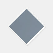Slate Grey Standaard Cocktail Papier Servet (Hoek)