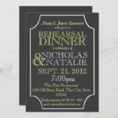 Slate Sign Board repetitie diner Kaart (Voorkant / Achterkant)