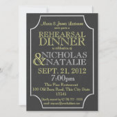 Slate Sign Board repetitie diner Kaart (Voorkant)