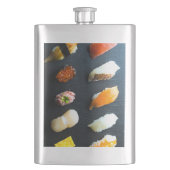 Slate Sip – Modern Sushi Classic Flask Flacon (Voorkant)