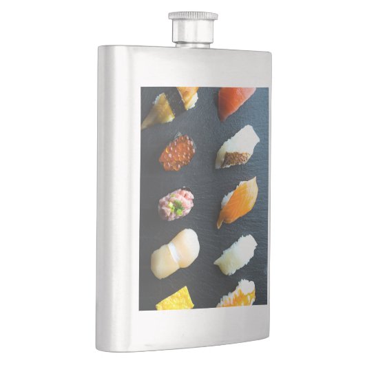 Slate Sip – Modern Sushi Classic Flask Flacon (Rechts)