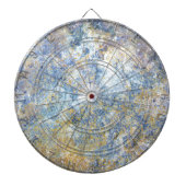 Slate Stone Photogram Dart Board Dartbord (Voorkant)