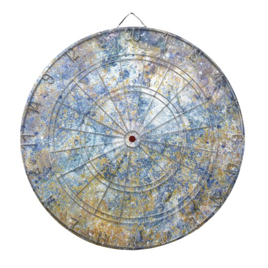 Slate Stone Photogram Dart Board Dartbord (Voorkant)