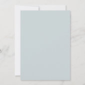Slate Terracotta Poetic Wedding Kaart (Achterkant)