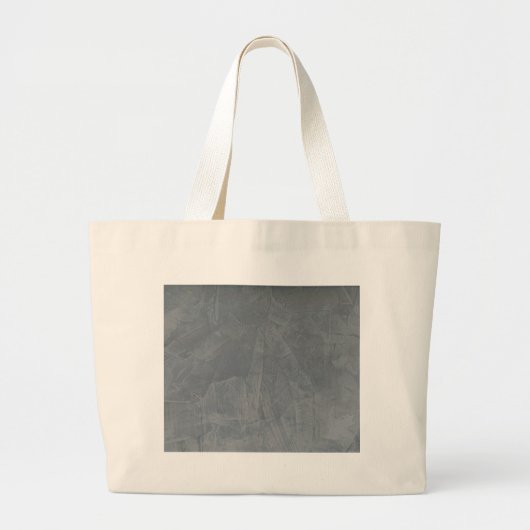 Slate Venetian Plaster Faux Finish Grote Tote Bag (Voorkant)
