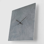 Slate Venetian Plaster Faux Finish Vierkante Klok (Hoek)