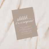 Slate Verrassing Verjaardagsfeest Uitnodiging