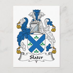 Slater Family Crest Briefkaart
