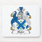 Slater Family Crest Muismat (Voorkant)