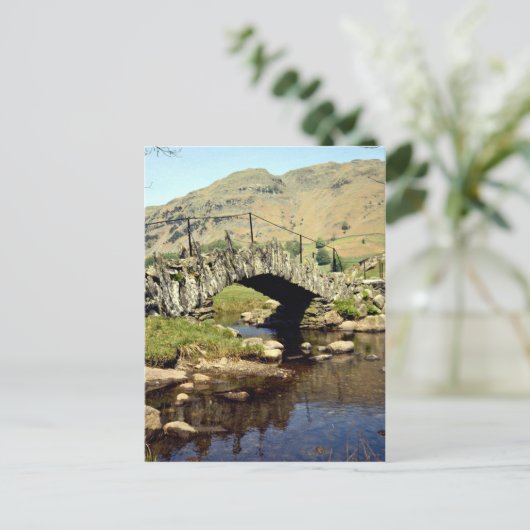 Slaters Bridge, Little Langdale, Cumbria, England Briefkaart (Staand voorkant)