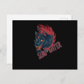Slaughter Wolf Briefkaart (Voorkant / Achterkant)