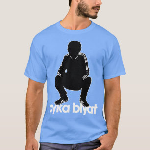 Slav Squat Gopnik Gopnitsa Cyka subcultuur T-shirt