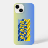 Slava Oekraïini vrede houdt oorlog tegen Slava Oek iPhone Hoesje (Achterkant)