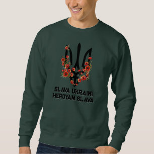SLAVA OEKRAINE. HEROYAM SLAVA. Driehoek. Trizub. Trui
