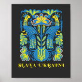 Slava Ukraine Poster (Voorkant)